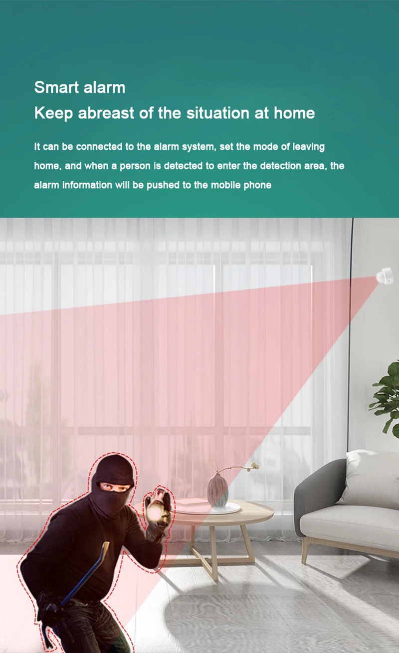 Anti-pet Infrared Smart Alarm Graffiti Wireless Detector 433MHZ Human Motion Sensor For Home Office Security | Безопасность и