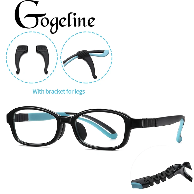 

TR90 анти-синий светильник для детей квадратная оправа для очков для мальчиков и девочек ультра-оптический светильник для детей компьютерные...