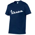 Новое поступление, летняя Стильная мужская футболка Vespa, забавная Мужская футболка Vespa из 100% хлопка с коротким рукавом, Мужская Футболка 2XL