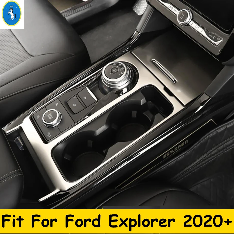 

Fit For Ford Explorer U625 2020 2021 Car Accessories Interior Decoration Console Gear Shifter Panel Cover Trim Left Hand Model