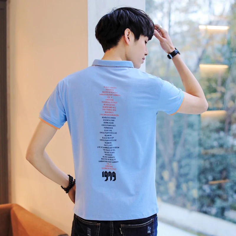 Брендовые мужские рубашки-поло MuLS летние модные хлопковые с защитой от усадки