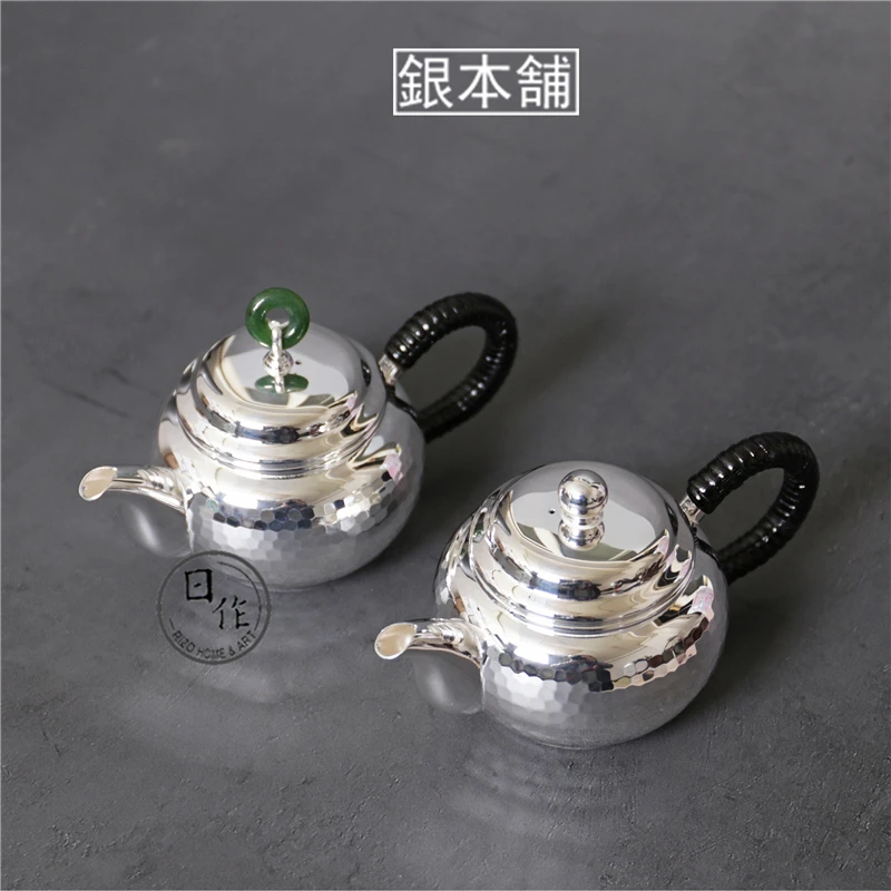 

Japan's silver shop lasts a teapot copper silver pot of oolong little teapot kung fu tea set