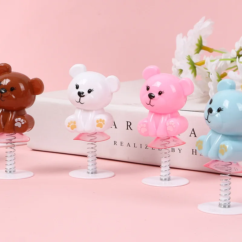 5/10/20 Pcs Cute Mini Bounce Bear Toys Gifts Birthday Party Baby Shower Kids Favors Giveaway Jumping Doll Finger Game | Дом и сад