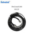 50 метров Высокое качество N Male To N Male 50ohm RG6 5D коаксиальный кабель для 2G 3G 4G усилитель сигнала Мобильный телефон репитер усилитель