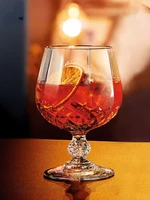 brandy glass wine glass cocktail household crystal glass bowl cognac spirit glass dwarf glass cup goblet szklanki drinkware