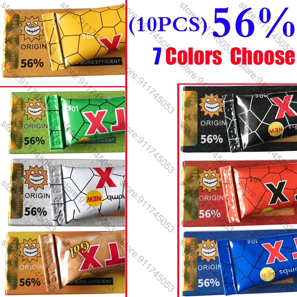 

10Pcs New 56% Tattoo Cream Befor for Operation Piercing Semi Permanent Makeup Eyebrow Lips Body Tattoo Care Cream 10g