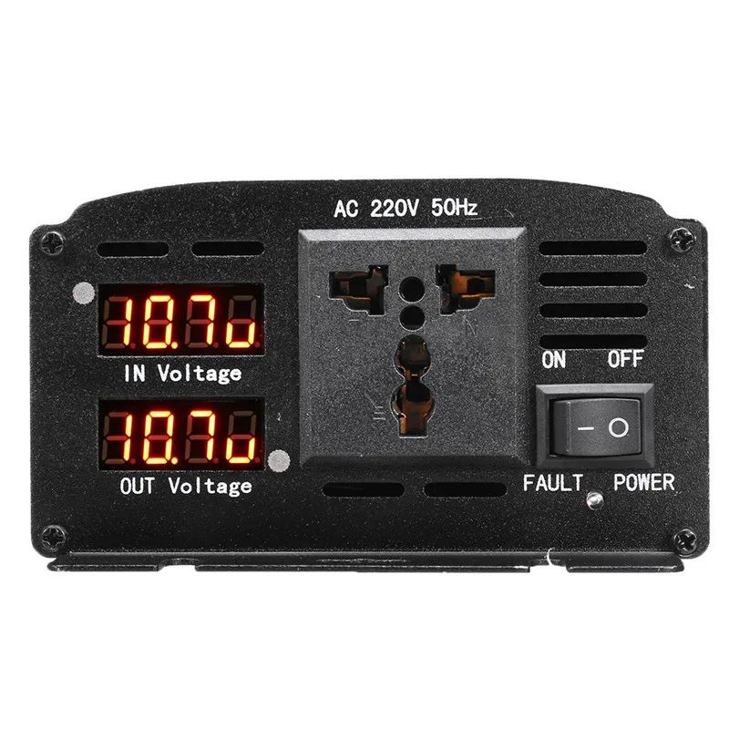Modified Sine Wave Inverter 7000W Solar DC 12V/24V To AC 110/220 Voltage Dual LED Display Car Adapter Charge Converter | Обустройство