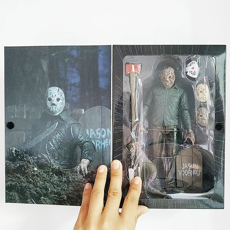 18 см оригинальная NECA пятница часть 5 The 13 й PartV Part5 A Новинка начало Джейсон вурхи