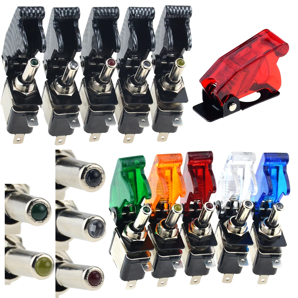 1 шт. светодиодный переключатель с подсветкой 12 В 20 А|Выключатели| |