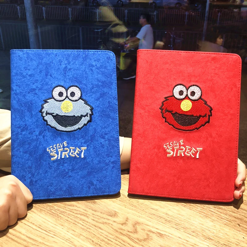 

The new embroidery iPad2018 air2 cartoon 6 tablet mini3 mini 4 cases 9.7 shell