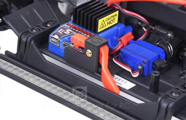 XQRC Trx4 ESC простой запуск переключатель питания для 1 / 10 RC гусеничного