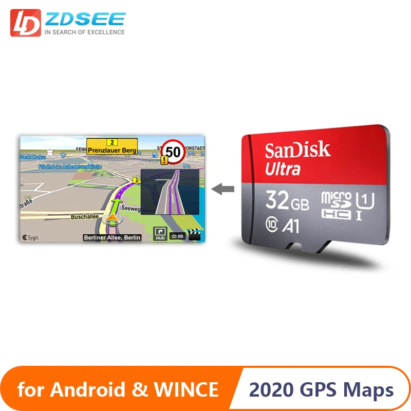 Карты Sygic бесплатное обновление карта micro SD 32 Гб поддержка Android система Windows для