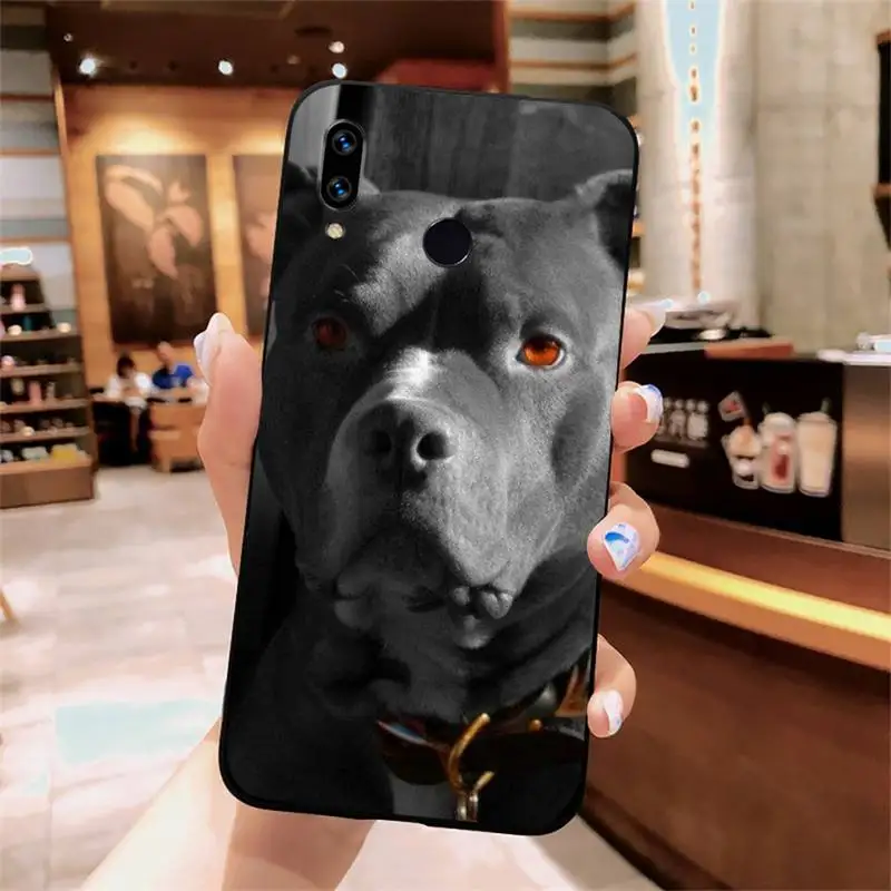 

Pit Bull Lovely Pet Dog Pitbull Phone Case For Xiaomi Redmi note 7 8 9 t k30 max3 9 s 10 pro lite