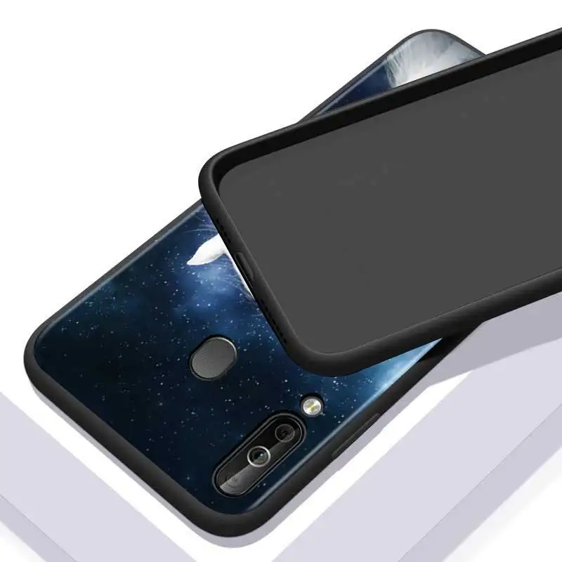 

Cute Animal Horse for Huawei P Smart Z S Plus 2020 2019 Nova 5T 5i 5 4e 4 3i 3e 3 2i Phone Case Bright Black Cover