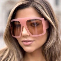 big square oversized sunglasses women fashion goggles rectangular sun glasses uv400 female eyeglasses visor gafas de sol