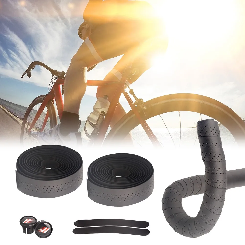 

1 Pair Elastic EVA Bicycle Handlebar Tape Anti-Skid MTB Road Bike Race Drop Bar Tape Professional Cycling Anti-Vibration Wrap