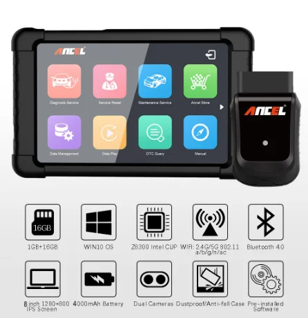 Автомобильный сканер ANCEL X5 OBD2 многоязычная система для диагностики автомобиля с