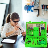 circuit experiment kit basic connect wires abs student electricity learning tool for science teaching hands on ability toy 2021