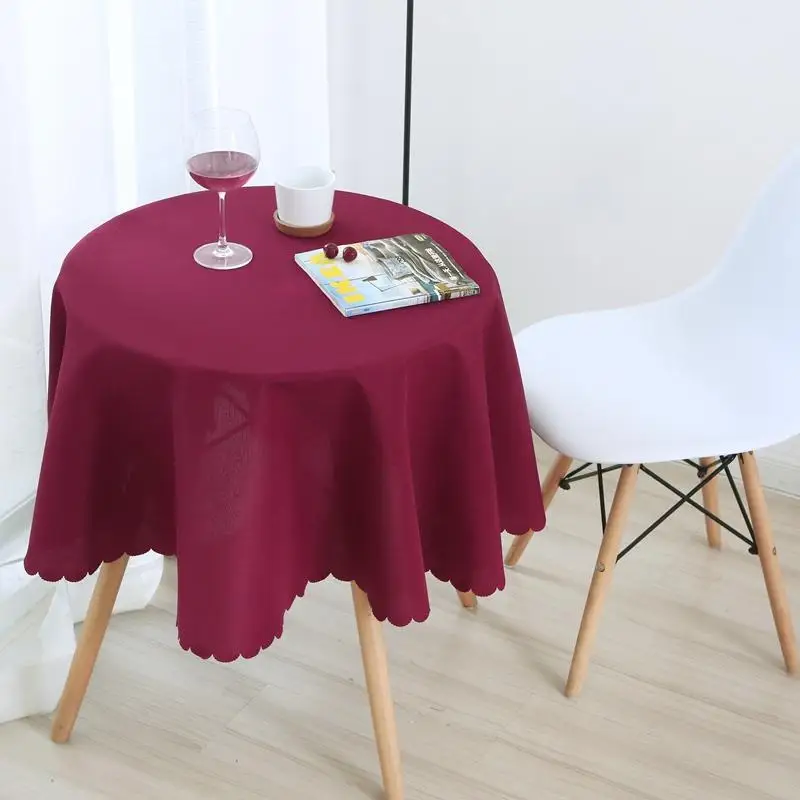 25 Rectangular Dining Table Cover 100% Polyester Coffee Tablecloth Rectangle For Hotel Wedding Party Decoration | Дом и сад