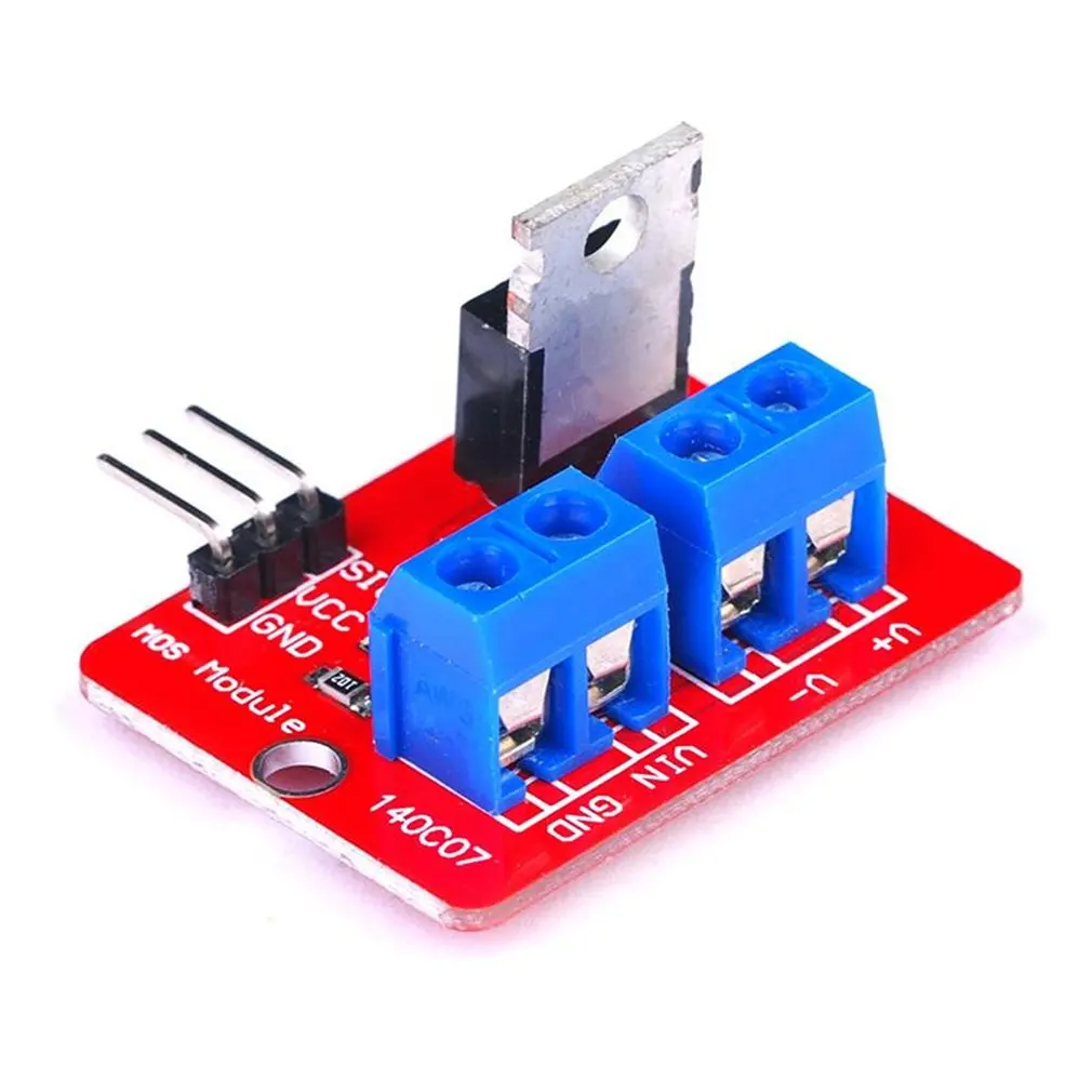 0 24 в топ Mosfet Кнопка IRF520 драйвер MOS модуль Плата для Arduino MCU ARM Raspberry Pi электронный DIY