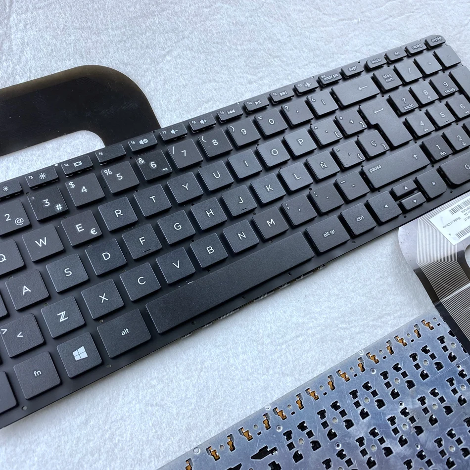 Испанская клавиатура для ноутбука HP 15-P 15-K 15-V 15T-K100 200 15Z-P000 17T-F 17-K 17Z-F 17-F серии SP |
