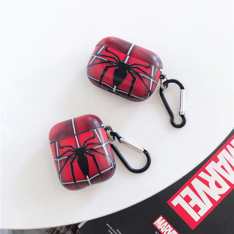 Мягкий силиконовый чехол Marvel Avengers Spiderman venom для AirPods pro индивидуальная