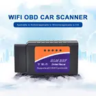Автомобильный диагностический сканер Elm327 OBD2, считыватель кодов с Wi-Fi, двойная система, V1.5 V2.1