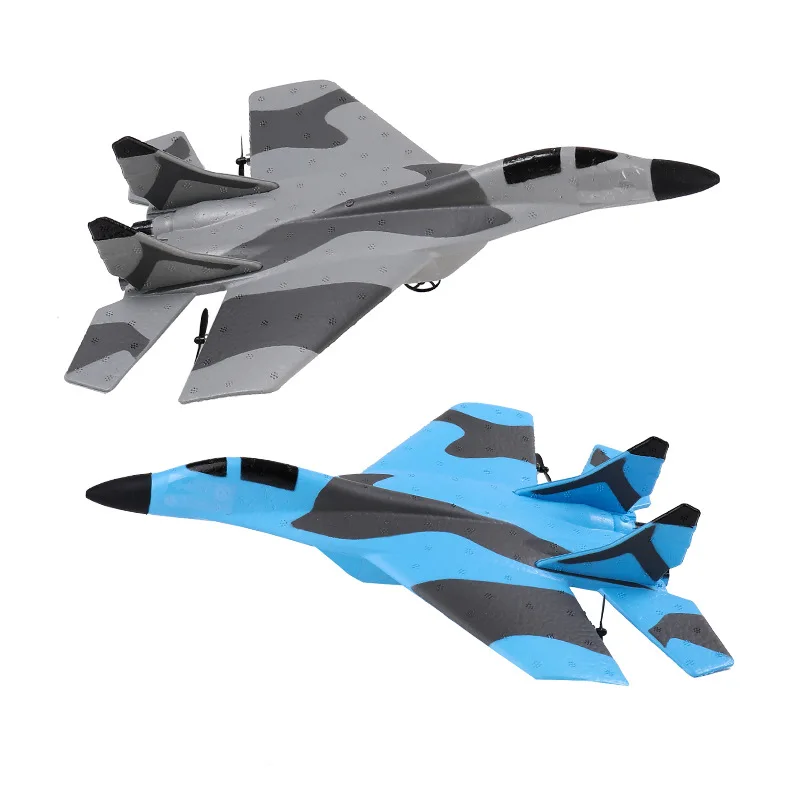 Радиоуправляемый самолет 2 4G планер Дрон SU32 с неподвижным крылом ручной