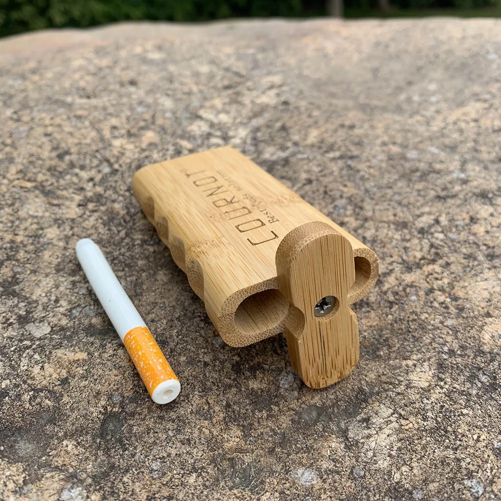 Чехол HORNET из натурального бамбука с керамической трубкой 48*103 мм|Аксессуары для