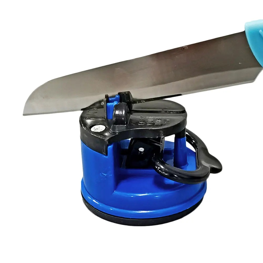 

Portable Sharpener Tool Sharpening Stone with Non-slip Suction Cup, Suitable for Fruit Knives Kitchen Knives, Kitchen Gadgets