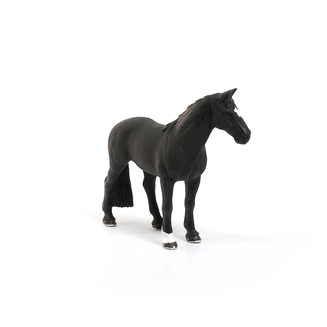 Оригинальная натуральная лошадь, фьорд, арабский исландский Теннесси, Ганноверская фигурка, модель животного, детская игрушка, коллекционные фигурки