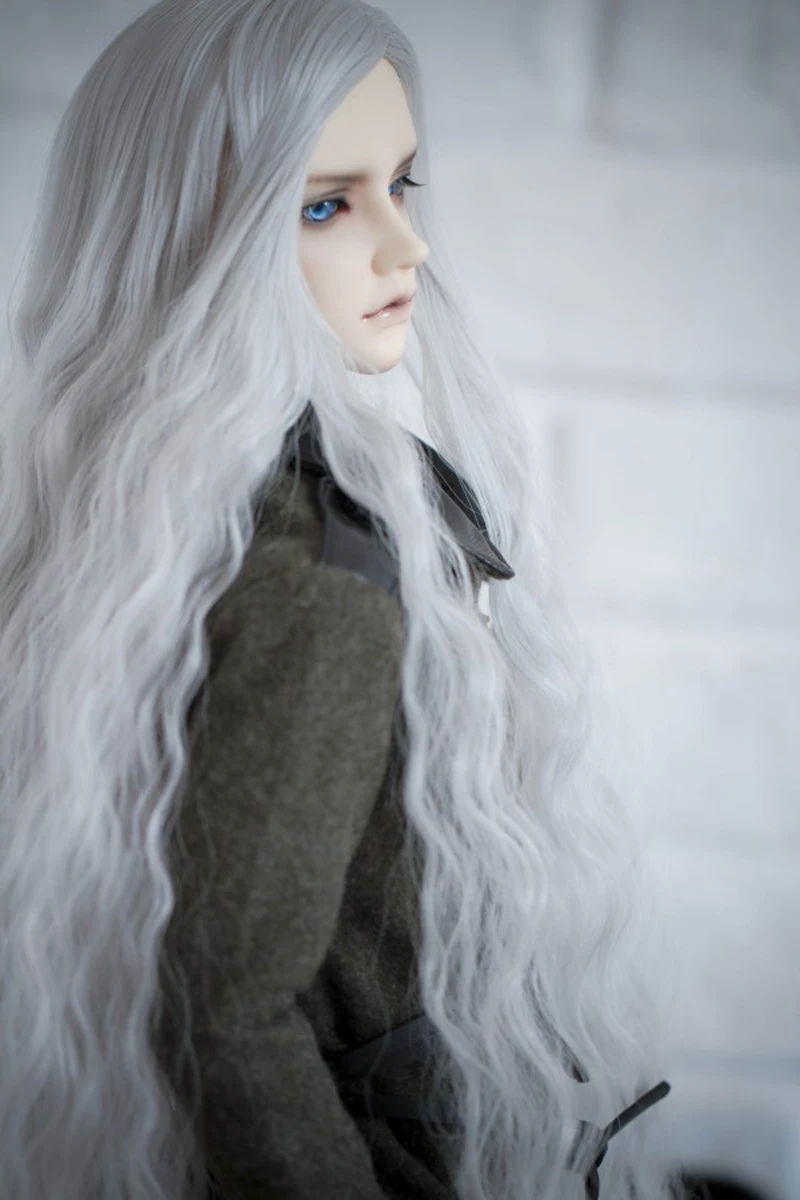 Новый стиль 1/3 1/4 1/6 1/8 Bjd SD кукольный парик высокотемпературная проволока длинные