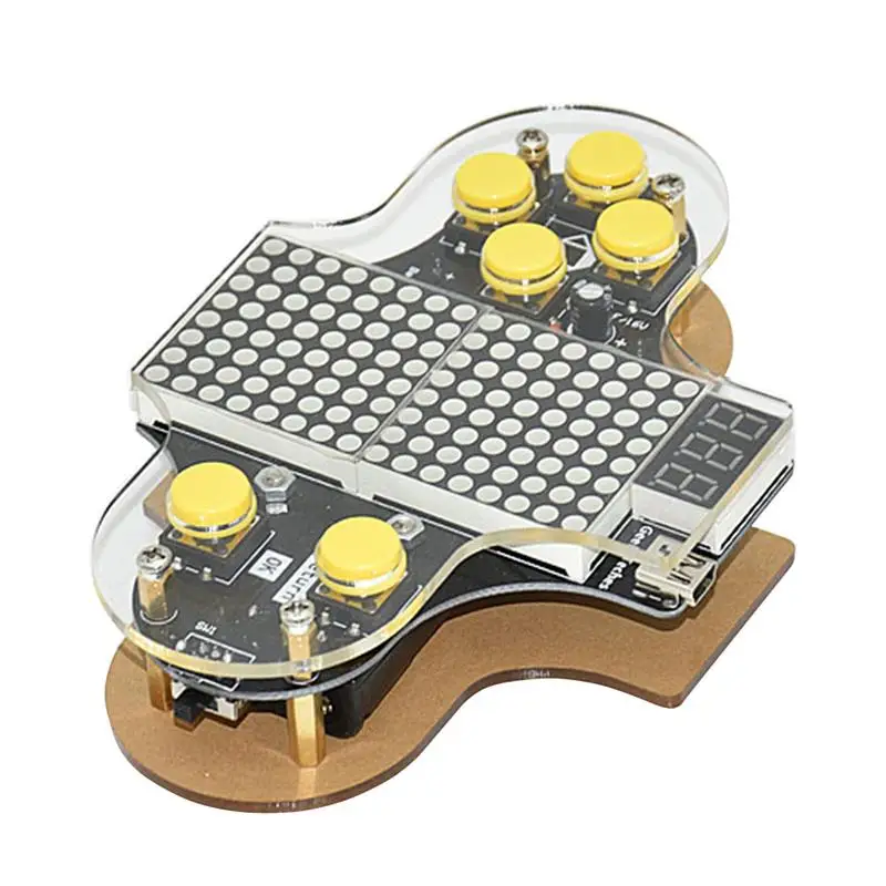 1 шт. набор электронной игровой консоли сделай сам для пайки практики игровая