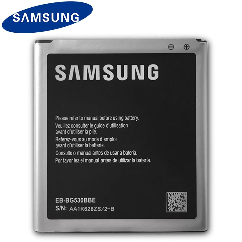 Аккумулятор Samsung для Galaxy Grand Prime G530 2600 мАч G530F G530FZ G530Y G530H G531 J500 J3(2016) J320 EB BG530BBE