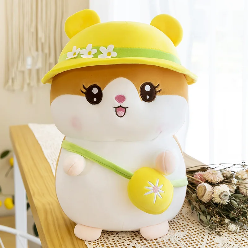 

Summer Backpack Creative Hamster Plush Toy Doll Children’s Birthday Christmas Gift Plush Doll Kawaii Cute Pet Doll forGirlfriend