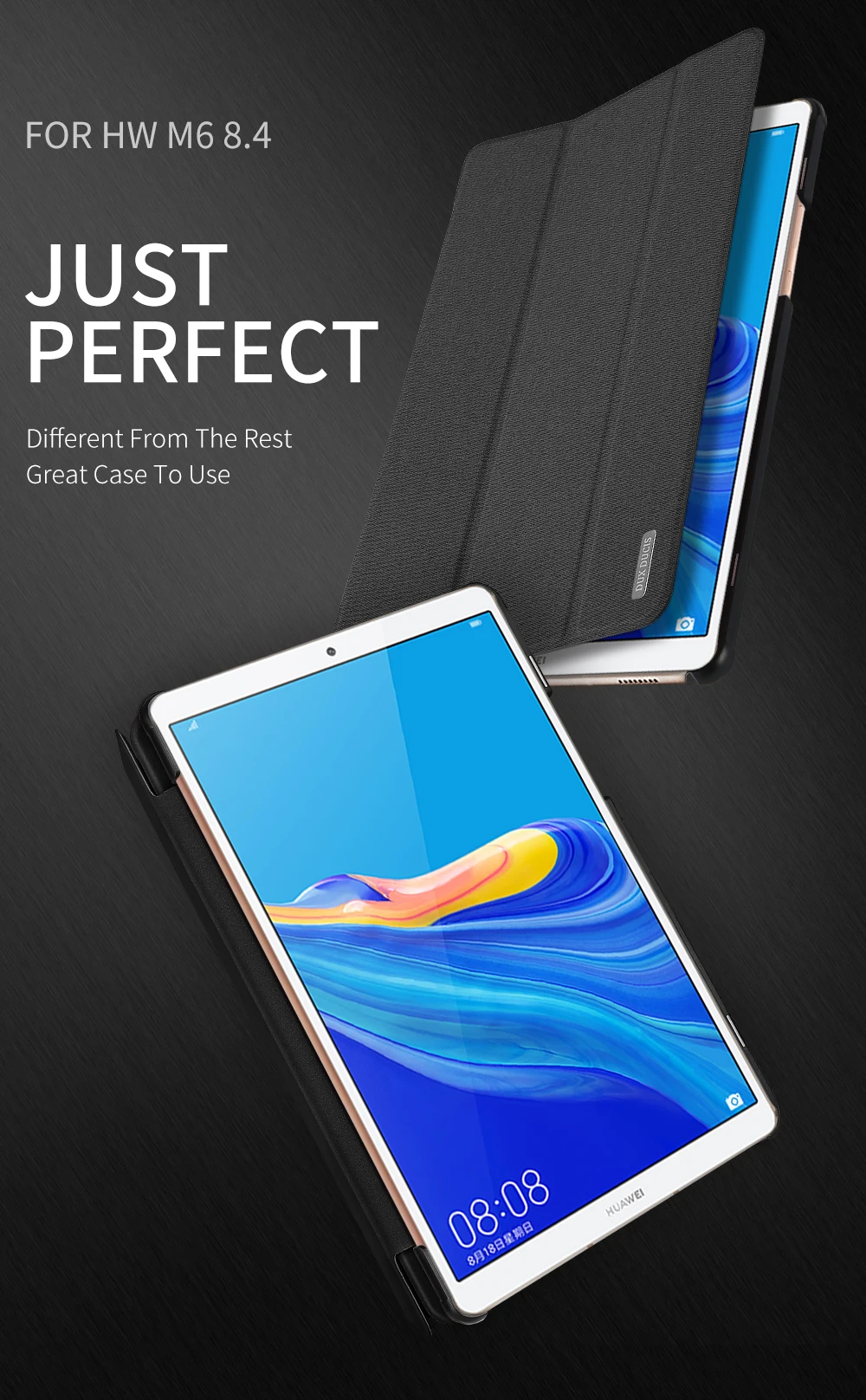Чехол для huawei Mediapad M6 8," VRD-AL09 VRD-W09 кожаный магнитный умный чехол для huawei Mediapad M6 чехол ультра тонкий Автоматический Режим сна