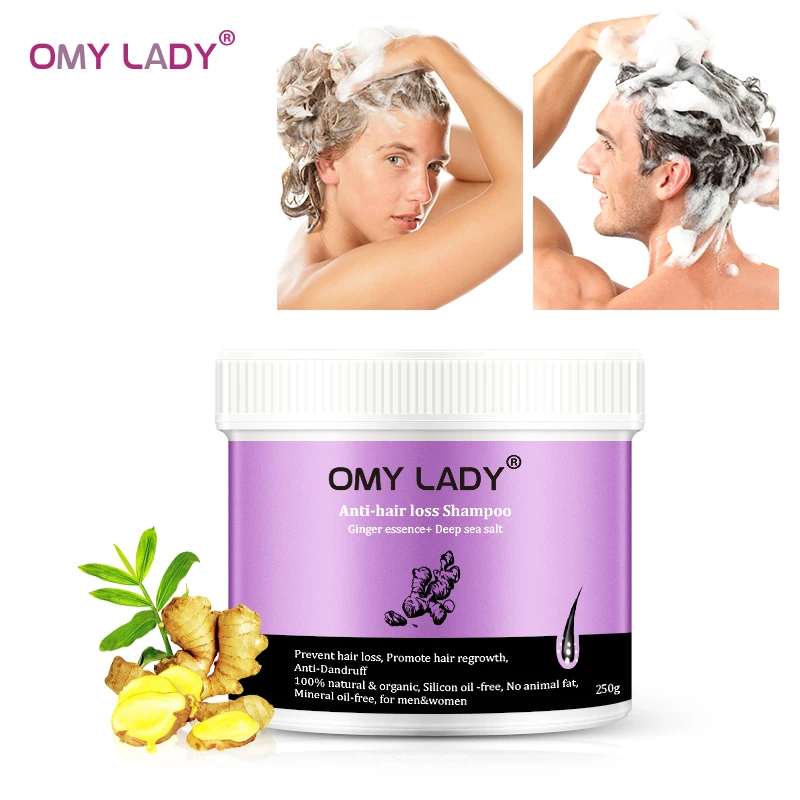 OMY LADY Ginger шампунь против выпадения волос стимулирующий рост для толстая