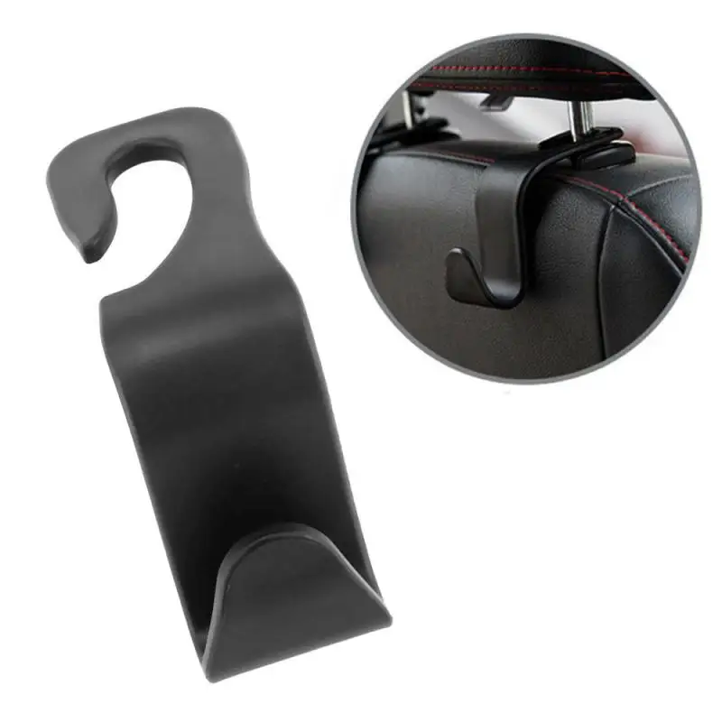 

1/4Pcs Car Seat Hook 20kg Bearing Rear Seat Hook Headrest Hanger Storage Hooks For Grocery Bag Automotive Products Supplies