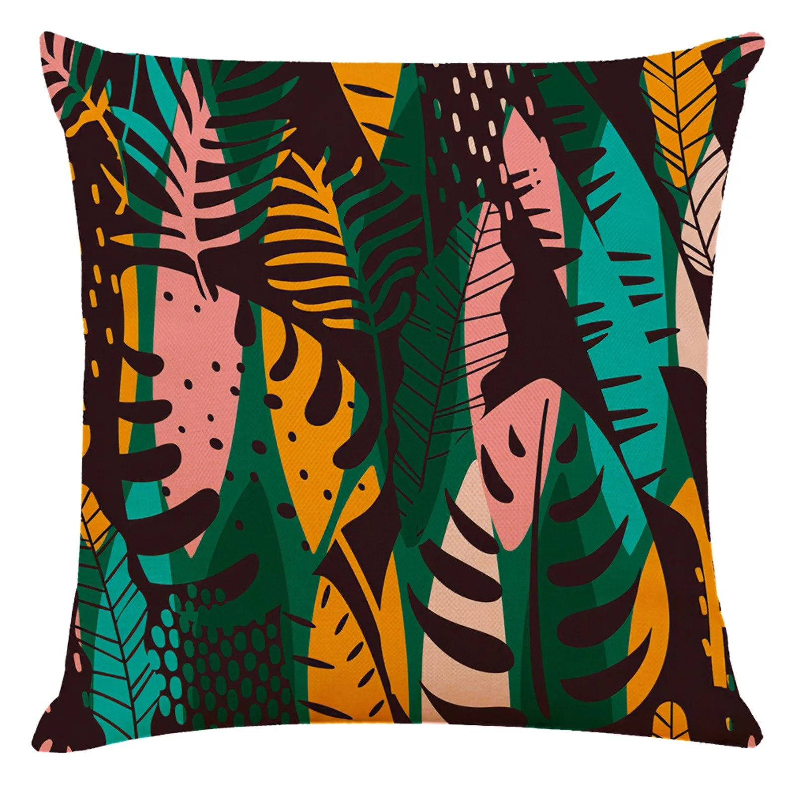 Домашний декор Чехлы красивое растение серии Подушка Чехол деко Гостиная