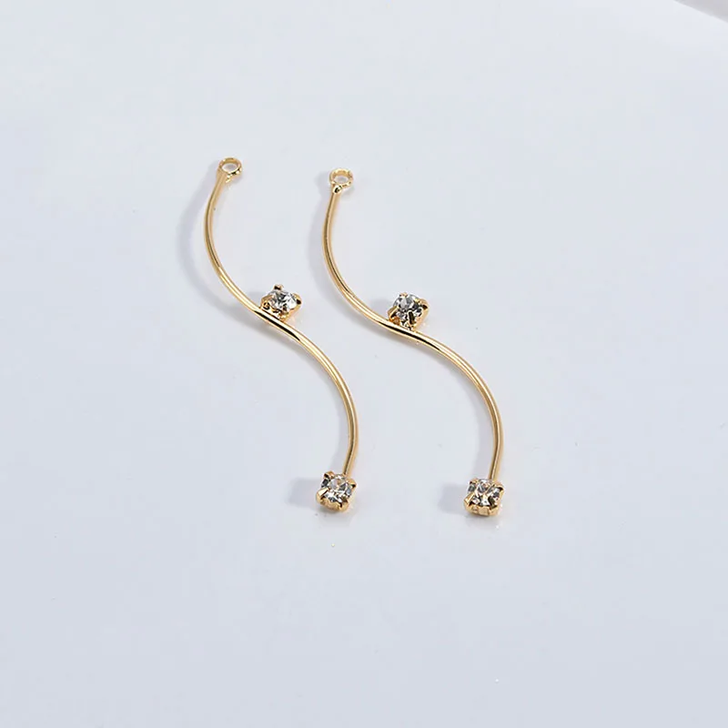 Позолоченный изгиб цвета бриллиантовая вешалка для ремня индивидуальные