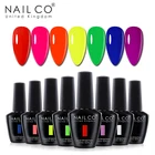 Гель-лак для ногтей NAILCO, летний, Цветной Гель-лак для ногтей, блестящий, гибридный, телесный, 15 мл