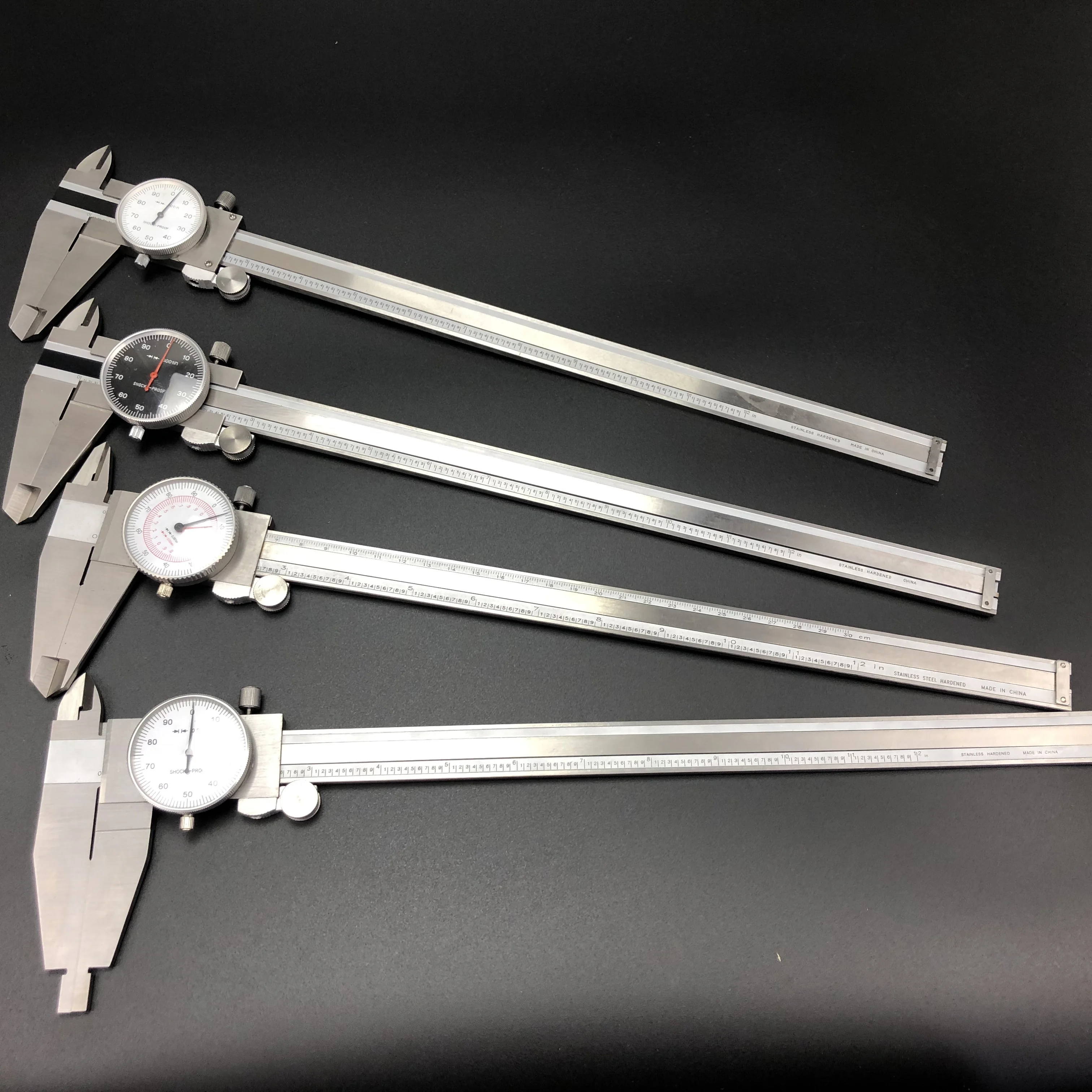 0-300mm 12inch Dial calipers 0.01mm High precision stainless steel vernier with table caliper 0..001&quot dial gauge | Инструменты