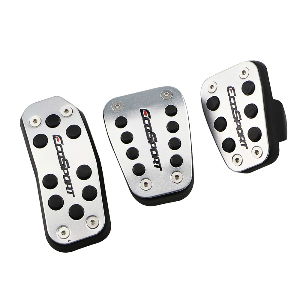 Накладка на автомобильные педали Lilmanta из нержавеющей стали для Ford Ecosport 2012 - 2017 AT MT