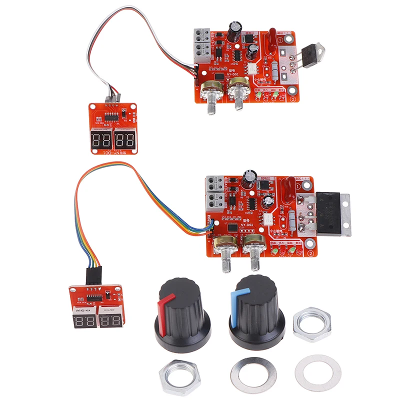 Панель управления точечной сварки цифровой дисплей амперметр времени и тока для
