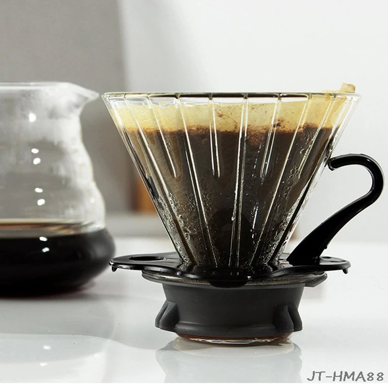 

100PCs V Drip Paper Coffee Filter Coffee Strainer Bag Tea Infuser Accessories