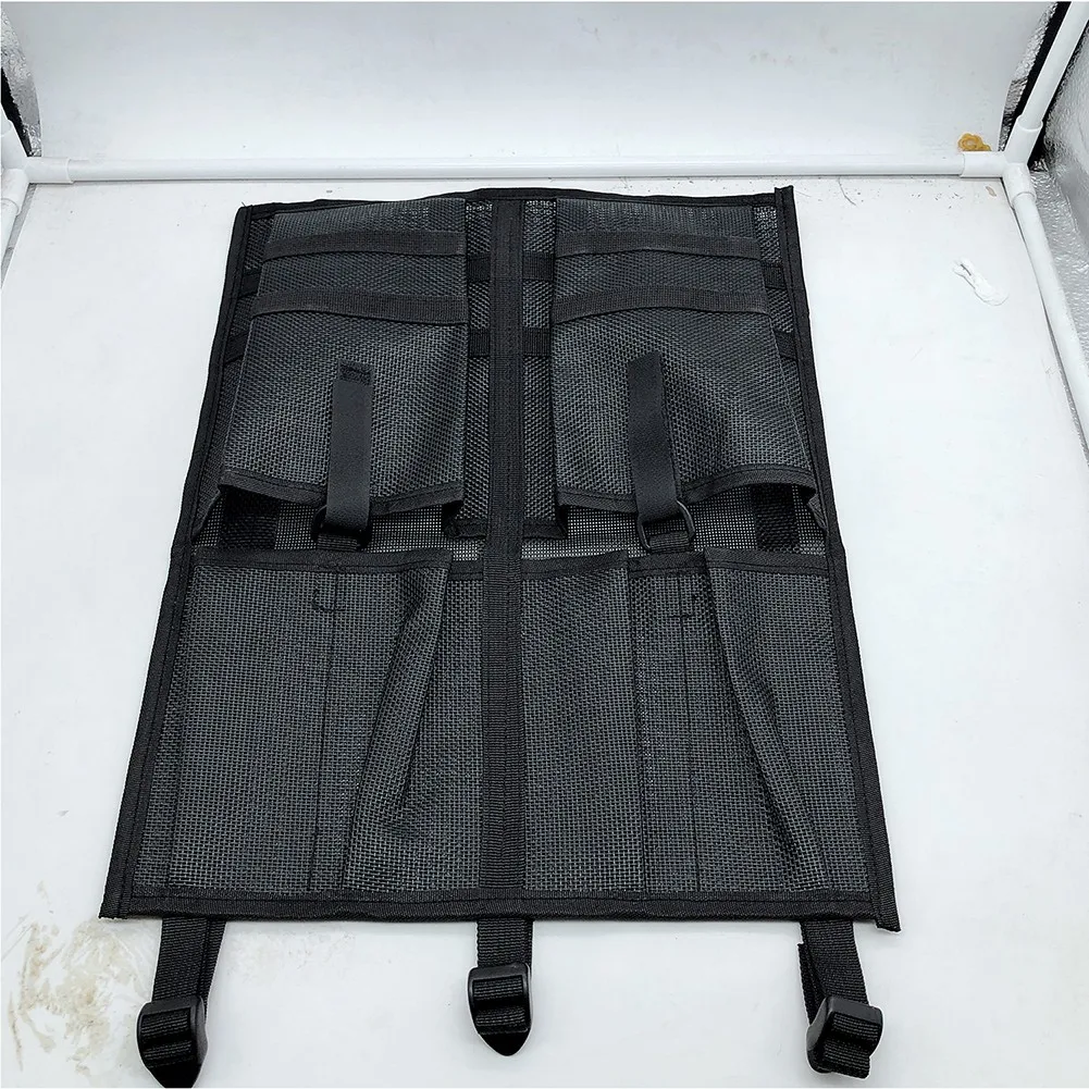 For Water Sport Nylon Mesh Kayak Storage Bag Canoe Seat Kayak Accessories Storage Tool High Capacity Designed Bag