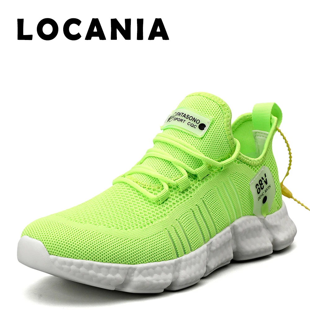 Мужские спортивные кроссовки сетчатый светильник на шнуровке трикотажные