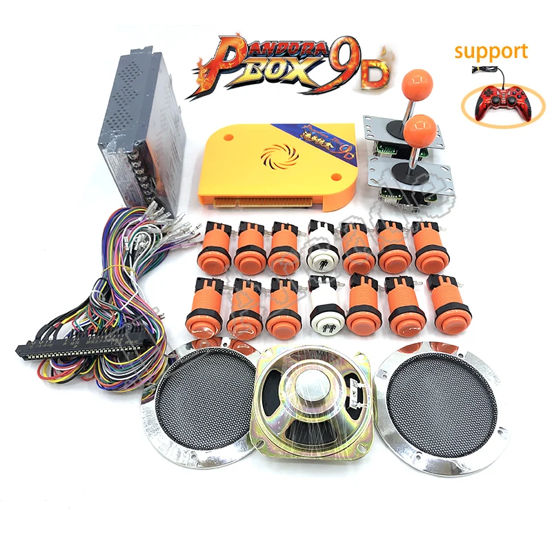 2500 в 1 Набор джойстиков Pandora 9D аркадные diy WM 12V power + кнопка happ копия джойстика sanwa