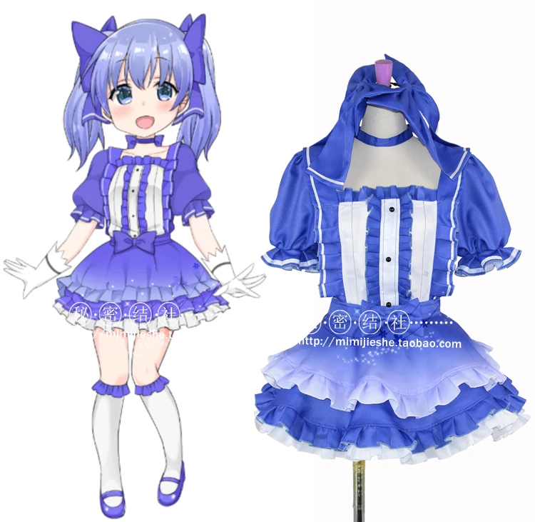

Anime! Vtuber Yuuki Chihiro Battle Suit Lovely Uniform Cosplay Costume Halloween Carnival Party Outfit Dailydress Women 2021 NEW
