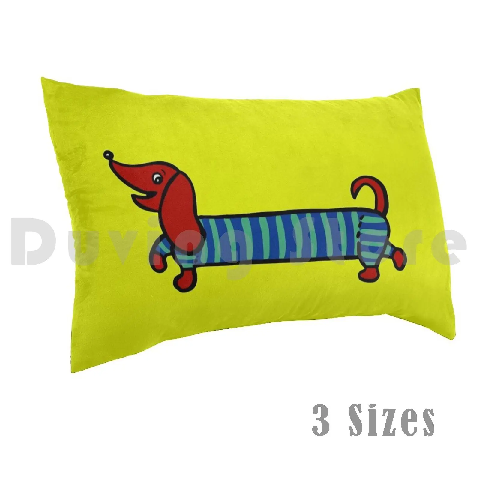 

Red Dachshund Pillow Case DIY 50x75 Red Dachshund Dachshund Doxie Mini Doxie Red Doxie Teckel Sausage Dog Mini